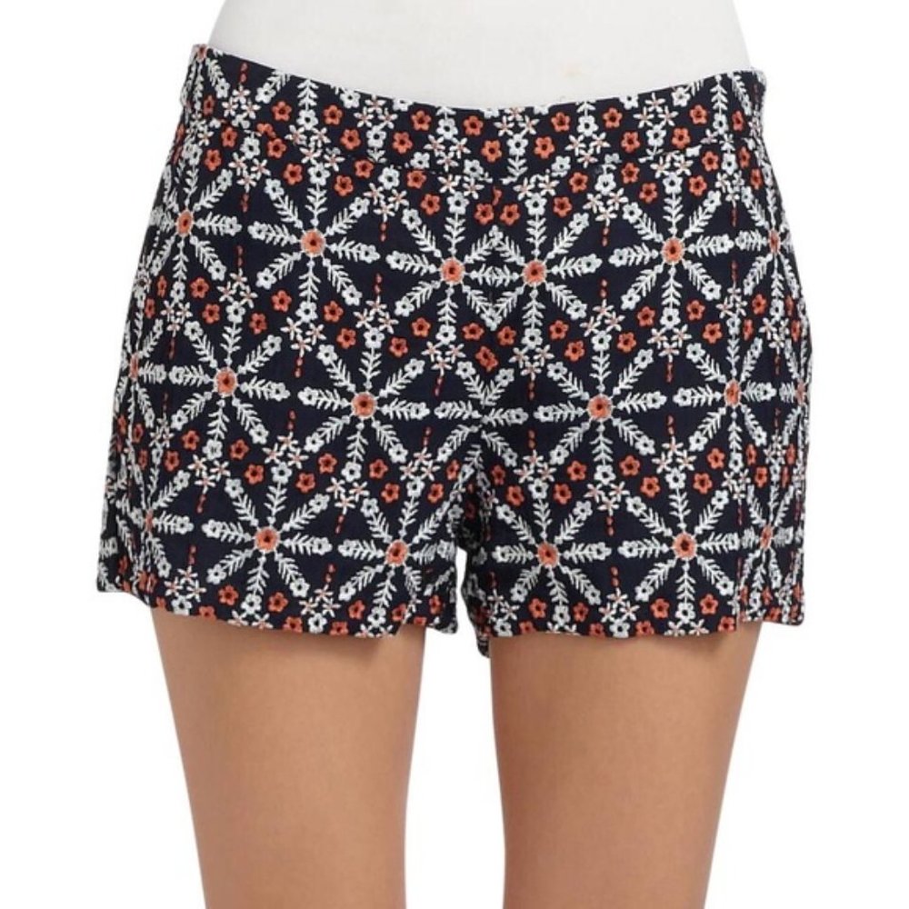 Navy, white, & peach Joie Jacobella Shorts